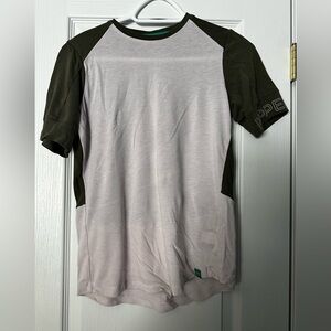 Peppermint Short Sleeve Pink and Olive Jersey